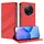 Custodia per telefono in pelle retrò con portafoglio multifunzionale in rilievo per Redmi A3 (rosso) Custodia per telefono in pelle retrò con portafoglio multifunzionale in rilievo per Redmi A3 (rosso)