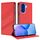 Per Redmi A5 Custodia per telefono in pelle retrò con portafoglio multifunzionale in rilievo (rosso) Per Redmi A5 Custodia per telefono in pelle retrò con portafoglio multifunzionale in rilievo (rosso)