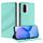 Custodia per telefono in pelle retrò con portafoglio multifunzionale in rilievo per Redmi K40 (verde menta) Custodia per telefono in pelle retrò con portafoglio multifunzionale in rilievo per Redmi K40 (verde menta)