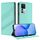 Custodia per telefono in pelle retrò con portafoglio multifunzionale in rilievo per Redmi K50 Ultra (verde menta) Custodia per telefono in pelle retrò con portafoglio multifunzionale in rilievo per Redmi K50 Ultra (verde menta)