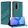 Custodia in pelle retrò con portafoglio multifunzionale in rilievo per Redmi K60 / K60 Pro (verde scuro) Custodia in pelle retrò con portafoglio multifunzionale in rilievo per Redmi K60 / K60 Pro (verde scuro)