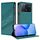 Custodia per telefono in pelle retrò con portafoglio multifunzionale in rilievo per Redmi K70E (verde scuro) Custodia per telefono in pelle retrò con portafoglio multifunzionale in rilievo per Redmi K70E (verde scuro)