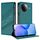 Per Redmi K80 Custodia per telefono in pelle retrò con portafoglio multifunzionale in rilievo (verde scuro) Per Redmi K80 Custodia per telefono in pelle retrò con portafoglio multifunzionale in rilievo (verde scuro)