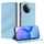 Custodia per telefono in pelle retrò con portafoglio multifunzionale in rilievo per Redmi K80 (blu chiaro) Custodia per telefono in pelle retrò con portafoglio multifunzionale in rilievo per Redmi K80 (blu chiaro)