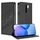 Per Redmi Note 8 Pro Custodia per telefono in pelle retrò con portafoglio multifunzionale in rilievo (nero) Per Redmi Note 8 Pro Custodia per telefono in pelle retrò con portafoglio multifunzionale in rilievo (nero)