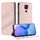 Per Redmi Note 9 Custodia per telefono in pelle retrò con portafoglio multifunzionale in rilievo (rosa) Per Redmi Note 9 Custodia per telefono in pelle retrò con portafoglio multifunzionale in rilievo (rosa)