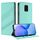 Custodia in pelle retrò con portafoglio multifunzionale in rilievo per Redmi Note 9 Pro (verde menta) Custodia in pelle retrò con portafoglio multifunzionale in rilievo per Redmi Note 9 Pro (verde menta)