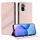 Custodia per telefono in pelle retrò con portafoglio multifunzionale in rilievo per Redmi Note 10 4G (rosa) Custodia per telefono in pelle retrò con portafoglio multifunzionale in rilievo per Redmi Note 10 4G (rosa)