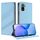Custodia in pelle retrò con portafoglio multifunzionale in rilievo per Redmi Note 10 4G (blu chiaro) Custodia in pelle retrò con portafoglio multifunzionale in rilievo per Redmi Note 10 4G (blu chiaro)