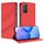 Custodia per telefono in pelle retrò con portafoglio multifunzionale in rilievo per Redmi Note 11 Pro (rosso) Custodia per telefono in pelle retrò con portafoglio multifunzionale in rilievo per Redmi Note 11 Pro (rosso)