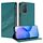 Custodia in pelle retrò con portafoglio multifunzionale in rilievo per Redmi Note 11 Pro (verde scuro) Custodia in pelle retrò con portafoglio multifunzionale in rilievo per Redmi Note 11 Pro (verde scuro)
