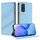 Custodia per telefono in pelle retrò con portafoglio multifunzionale in rilievo per Redmi Note 11 (blu chiaro) Custodia per telefono in pelle retrò con portafoglio multifunzionale in rilievo per Redmi Note 11 (blu chiaro)