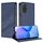 Custodia per telefono in pelle retrò con portafoglio multifunzionale in rilievo per Redmi Note 11 (blu scuro) Custodia per telefono in pelle retrò con portafoglio multifunzionale in rilievo per Redmi Note 11 (blu scuro)