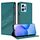 Per Redmi Note 12 4G Custodia per telefono in pelle retrò con portafoglio multifunzionale in rilievo (verde scuro) Per Redmi Note 12 4G Custodia per telefono in pelle retrò con portafoglio multifunzionale in rilievo (verde scuro)