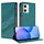 Custodia in pelle retrò con portafoglio multifunzionale in rilievo per Redmi Note 12 5G (verde scuro) Custodia in pelle retrò con portafoglio multifunzionale in rilievo per Redmi Note 12 5G (verde scuro)