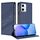 Custodia in pelle retrò con portafoglio multifunzionale in rilievo per Redmi Note 12 5G (blu scuro) Custodia in pelle retrò con portafoglio multifunzionale in rilievo per Redmi Note 12 5G (blu scuro)