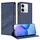 Custodia in pelle retrò con portafoglio multifunzionale in rilievo per Redmi Note 13 5G (blu scuro) Custodia in pelle retrò con portafoglio multifunzionale in rilievo per Redmi Note 13 5G (blu scuro)