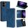 Per OPPO Reno13 F 5G / 4G Custodia in pelle magnetica Skin Feel (blu)