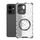 Per OPPO Reno13 F 5G Custodia antiurto per telefono con anello magnetico a nido d'ape globale (bianca) Per OPPO Reno13 F 5G Custodia antiurto per telefono con anello magnetico a nido d'ape globale (bianca)