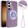 Custodia antiurto MagSafe in TPU lucido per Samsung Galaxy S23 5G con cordino (viola) Custodia antiurto MagSafe in TPU lucido per Samsung Galaxy S23 5G con cordino (viola)