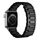 Per Apple Watch 46mm / 49mm / 45mm / 44mm Cinturino magnetico in pelle a tre pezzi a forma di I (nero) Per Apple Watch 46mm / 49mm / 45mm / 44mm Cinturino magnetico in pelle a tre pezzi a forma di I (nero)