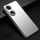 Custodia per telefono in metallo satinato per Honor 70 (argento)