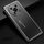 Custodia per telefono in metallo satinato per Honor X30 (nero)
