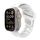 Per Apple Watch 46mm / 49mm / 45mm / 44mm Cinturino in silicone con foro inclinato (bianco) Per Apple Watch 46mm / 49mm / 45mm / 44mm Cinturino in silicone con foro inclinato (bianco)