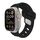 Per Apple Watch 42mm / 41mm / 40mm / 38mm Cinturino in silicone con foro inclinato (nero) Per Apple Watch 42mm / 41mm / 40mm / 38mm Cinturino in silicone con foro inclinato (nero)