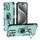 Per iPhone 16 Pro Max Custodia per telefono in TPU ibrido con supporto in metallo per PC (verde) Per iPhone 16 Pro Max Custodia per telefono in TPU ibrido con supporto in metallo per PC (verde)
