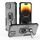 Per iPhone 14 Plus / 15 Plus Custodia per telefono in TPU ibrido con supporto in metallo per PC (nero) Per iPhone 14 Plus / 15 Plus Custodia per telefono in TPU ibrido con supporto in metallo per PC (nero)