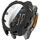Per Garmin Tactix 8 Solar 51mm Pellicola temperata Custodia protettiva per orologio PC integrata (nero rosso)