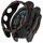 Per Garmin Tactix 8 AMOLED 51mm Hollow Armor TPU Half Coverage Watch Custodia protettiva (nero rosso) Per Garmin Tactix 8 AMOLED 51mm Hollow Armor TPU Half Coverage Watch Custodia protettiva (nero rosso)
