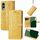 Per Fujitsu Arrows We2 Plus / F-51E Custodia in pelle goffrata con motivo gatto e cane (giallo) Per Fujitsu Arrows We2 Plus / F-51E Custodia in pelle goffrata con motivo gatto e cane (giallo)