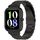 Per vivo iQOO Watch GT Watch Frame cinturino in acciaio inossidabile con tre perle integrate (nero) Per vivo iQOO Watch GT Watch Frame cinturino in acciaio inossidabile con tre perle integrate (nero)