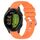 Per Garmin Approach S50 20mm Liquid Glossy Silver Buckle Cinturino in silicone (arancione) Per Garmin Approach S50 20mm Liquid Glossy Silver Buckle Cinturino in silicone (arancione)