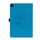 Per TCL TAB 10L Gen 2 Custodia per tablet da 10,1 pollici con supporto verticale a 2 pieghe e poggiapolsi in pelle (blu pavone) Per TCL TAB 10L Gen 2 Custodia per tablet da 10,1 pollici con supporto verticale a 2 pieghe e poggiapolsi in pelle (blu pavone)