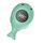 Termometro per il bagnetto del bambino con schermo LED a colori a forma di balena dei cartoni animati impermeabile IPX7 (verde) Termometro per il bagnetto del bambino con schermo LED a colori a forma di balena dei cartoni animati impermeabile IPX7 (verde)