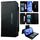 Per Google Pixel 9a Custodia multifunzionale in pelle con portafoglio per 7 carte (nero) Per Google Pixel 9a Custodia multifunzionale in pelle con portafoglio per 7 carte (nero)