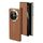 Per Huawei Mate X6 Gold Flip Fold Smart Window MagSafe Custodia in pelle per telefono (marrone) Per Huawei Mate X6 Gold Flip Fold Smart Window MagSafe Custodia in pelle per telefono (marrone)