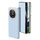 Per Huawei Mate X5 Gold Flip Fold Smart Window MagSafe Custodia in pelle per telefono (Sierra Blue) Per Huawei Mate X5 Gold Flip Fold Smart Window MagSafe Custodia in pelle per telefono (Sierra Blue)