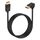 Cavo adattatore di estensione DisplayPort DP2.1 a DP2.1 Down Elbow 52 Gbps 16K 30 Hz, lunghezza: 3 m (nero) Cavo adattatore di estensione DisplayPort DP2.1 a DP2.1 Down Elbow 52 Gbps 16K 30 Hz, lunghezza: 3 m (nero)