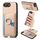 Per iPhone 7 Plus / 8 Plus Custodia per telefono con inserto laterale ad anello in fibra di carbonio MagSafe (cachi) Per iPhone 7 Plus / 8 Plus Custodia per telefono con inserto laterale ad anello in fibra di carbonio MagSafe (cachi)