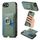 Per iPhone 6 Plus / 6s Plus Custodia per telefono con inserto laterale ad anello in fibra di carbonio MagSafe (verde) Per iPhone 6 Plus / 6s Plus Custodia per telefono con inserto laterale ad anello in fibra di carbonio MagSafe (verde)