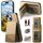 Per iPhone 13 Twill Tessuto Pelle Verticale Flip RFID Card Bag Custodia per Telefono (Cachi) Per iPhone 13 Twill Tessuto Pelle Verticale Flip RFID Card Bag Custodia per Telefono (Cachi)