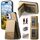 Per iPhone 12 Twill Tessuto Pelle Verticale Flip RFID Card Bag Custodia per Telefono (Cachi) Per iPhone 12 Twill Tessuto Pelle Verticale Flip RFID Card Bag Custodia per Telefono (Cachi)