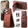 Per iPhone 12 Pro Max Twill Tessuto Pelle Verticale Flip RFID Card Bag Custodia per Telefono (Marrone) Per iPhone 12 Pro Max Twill Tessuto Pelle Verticale Flip RFID Card Bag Custodia per Telefono (Marrone)