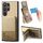 Per Samsung Galaxy S24 Ultra 5G Twill Tessuto Pelle Verticale Flip RFID Card Bag Custodia per Telefono (Cachi) Per Samsung Galaxy S24 Ultra 5G Twill Tessuto Pelle Verticale Flip RFID Card Bag Custodia per Telefono (Cachi)