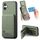 Per Samsung Galaxy A05 Twill Tessuto Pelle Verticale Flip RFID Card Bag Custodia per Telefono (Verde) Per Samsung Galaxy A05 Twill Tessuto Pelle Verticale Flip RFID Card Bag Custodia per Telefono (Verde)