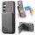 Per Samsung Galaxy A25 5G Twill Tessuto Pelle Verticale Flip RFID Card Bag Custodia per Telefono (Grigio) Per Samsung Galaxy A25 5G Twill Tessuto Pelle Verticale Flip RFID Card Bag Custodia per Telefono (Grigio)